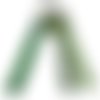 Porte clés vert "avs super chouette"