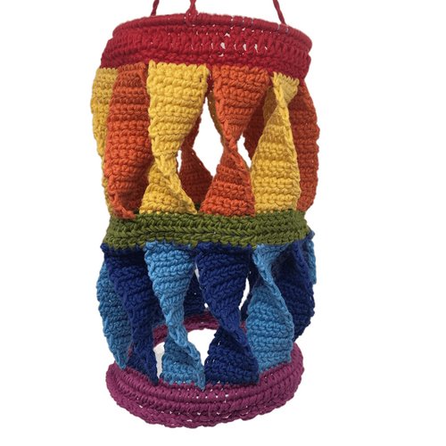 Lampion / lanterne multicolore au crochet
