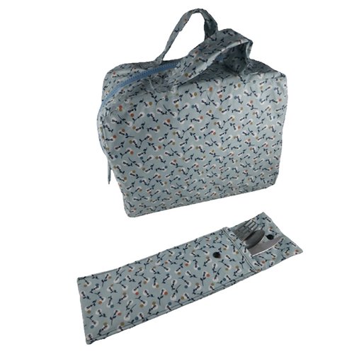 Lunch bag isotherme bleu
