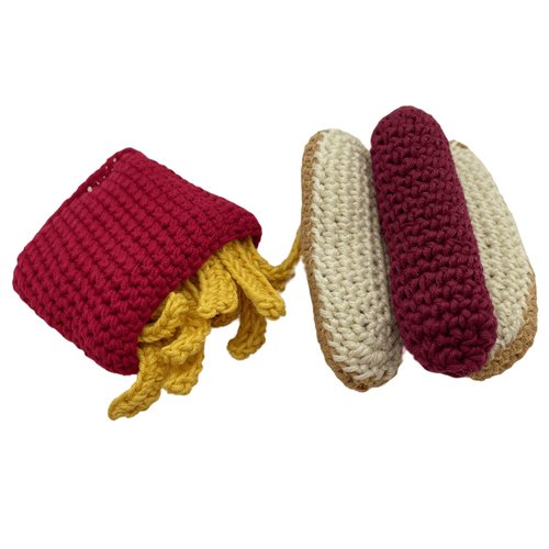 Menu fastfood au crochet