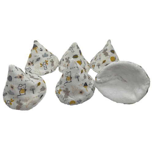 Lot de 6 tipis pare pipi petites souris