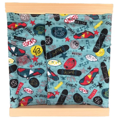 Cadre d'habillage velcro d'inspiration montessori