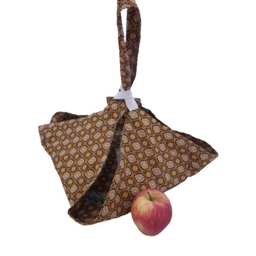 Sac à tarte motifs géométriques marrons