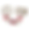 Anneau de dentition oiseau rouge inspiration montessori