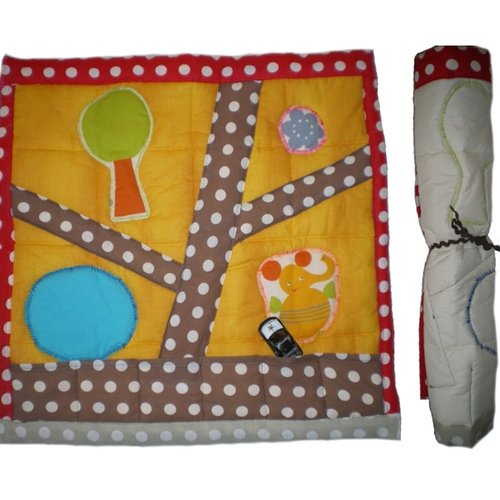 Tapis - circuit de voiture tout en tissu et transportable
