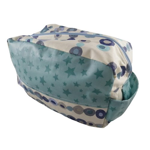 Trousse de toilette bleue