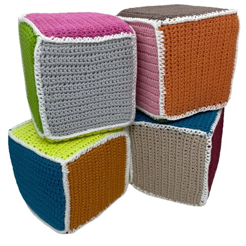 Lot de 4 cubes en mouse