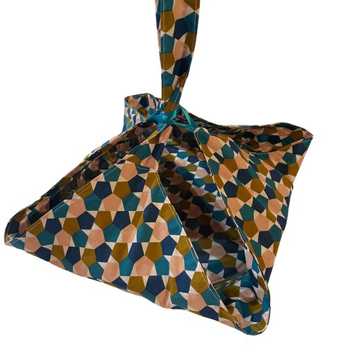 Sac à tarte motif géométrique