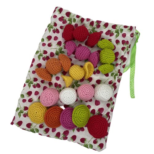 Sachet de bonbons au crochet