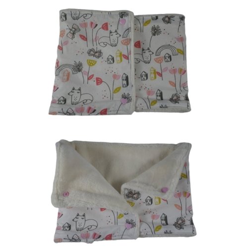 Snood ballade du renard intérieur beige