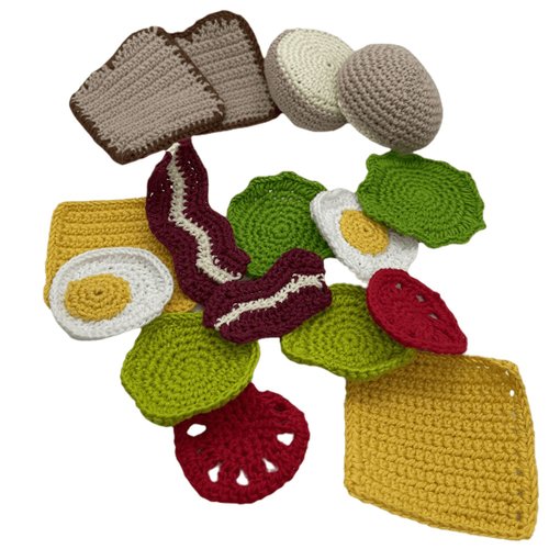 Kit burger et sandwich au crochet
