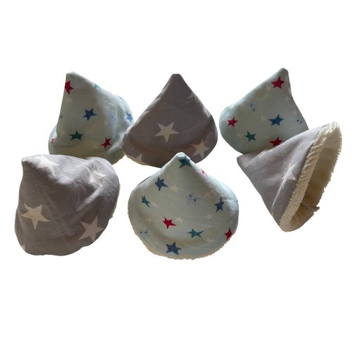 Lot de 6 tipis pare pipi étoiles