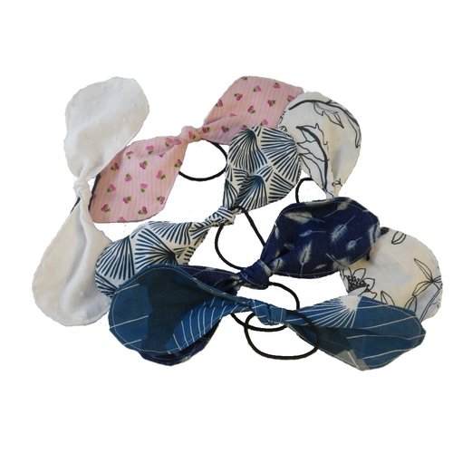 Lot de 6 chouchous / élastiques