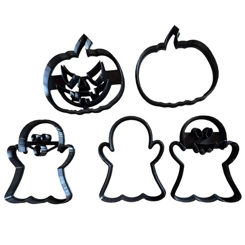 Lot de 5 emportes pièces thème halloween