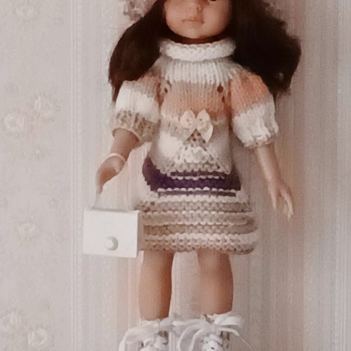 Vêtements + chaussures pour  poupées 32/34cms les chéries, paola reina, little darling,