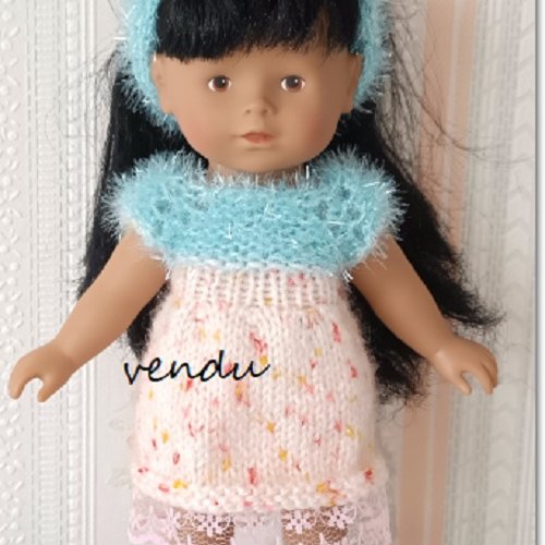 Vêtements   pour  poupées 19 / 20 cms mini corolline de corolle