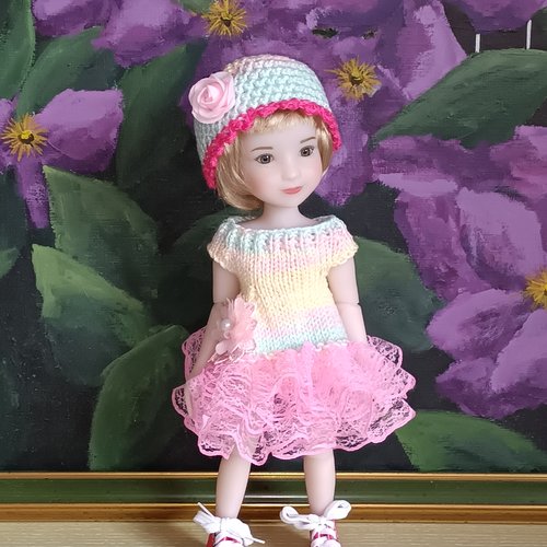 Vêtements pour poupée de 30 cms siblies de ruby red