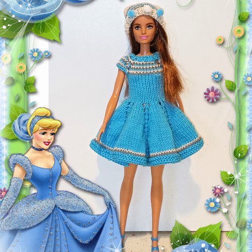 Vêtements pour poupée mannequin barbie fait main