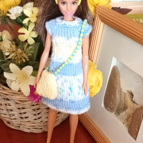 Vêtements pour poupée mannequin barbie fait main