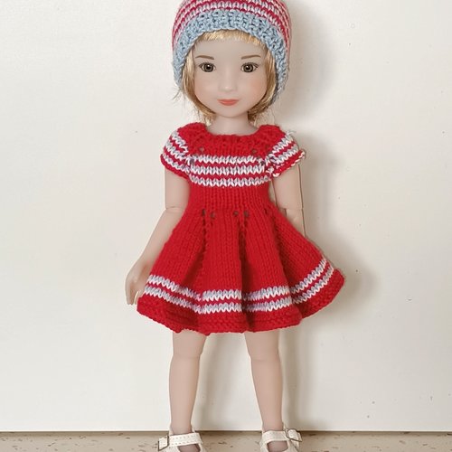 Vêtements pour poupée de 30 cms siblies de ruby red