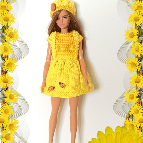Vêtements pour poupée mannequin barbie fait main