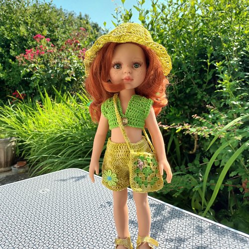 Vêtements  d'été pour  poupée de 32/34 cms paola reina,