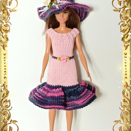 Vêtements pour poupée mannequin barbie fait main