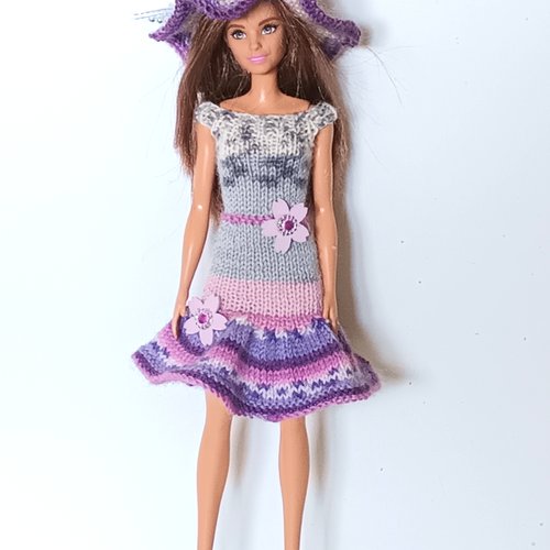 Vêtements pour poupée mannequin barbie fait main