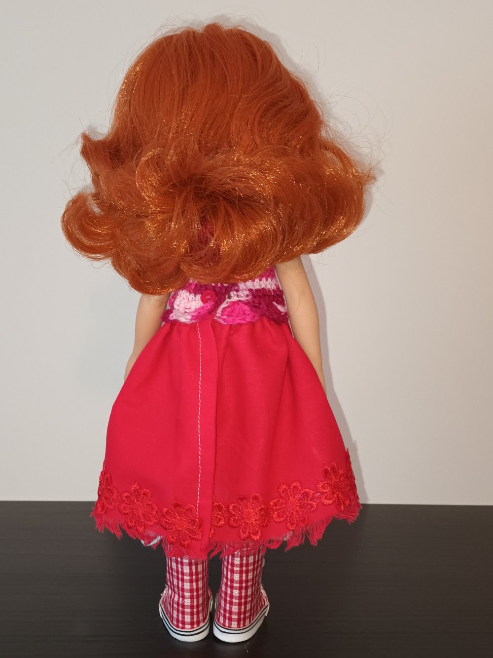 Ensemble De Vêtements En Peluche Pour Poupée, Accessoires Pour Poupée