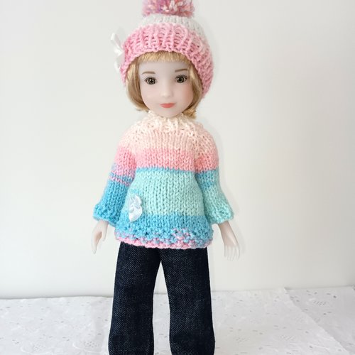 Vêtements pour poupée de 30 cms siblies de ruby red