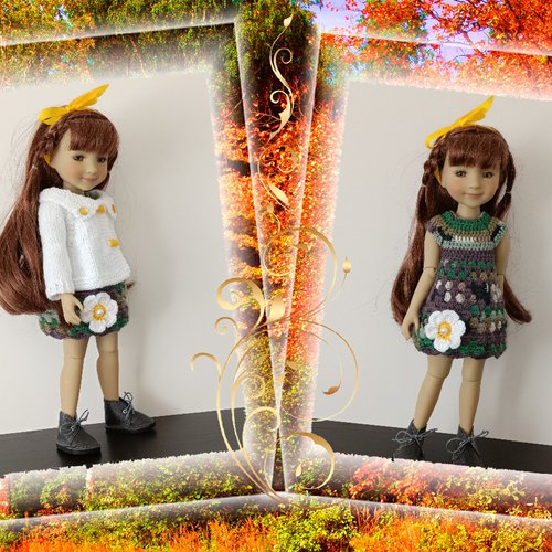 Vêtements pour poupée rrff ruby red fashion friends 36 cms