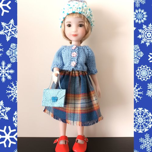 Vêtements pour poupée de 30 cms siblies de ruby red