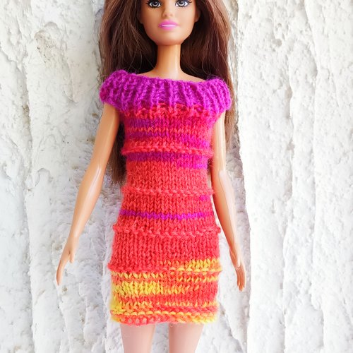 Robe pour poupée mannequin barbie