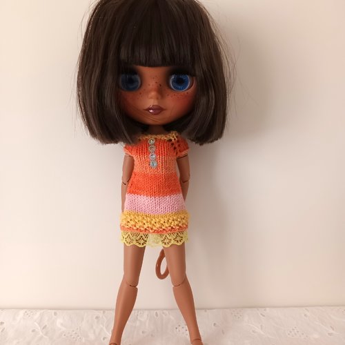 Robe pour poupée blythe de 30 cms