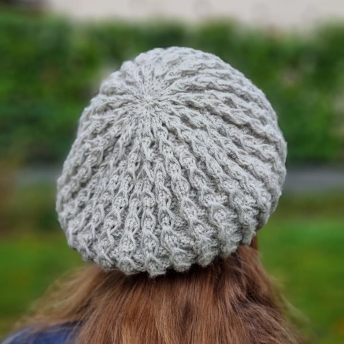 Béret en laine d'alpaga -  doux, chaud et élégant