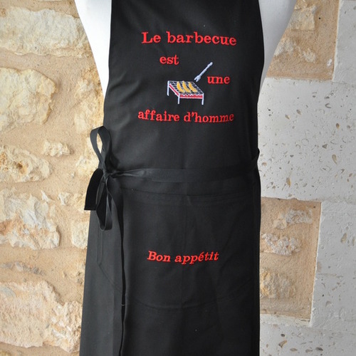 Tablier barbecue homme