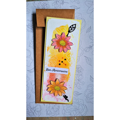 Anniversaire fleuri
