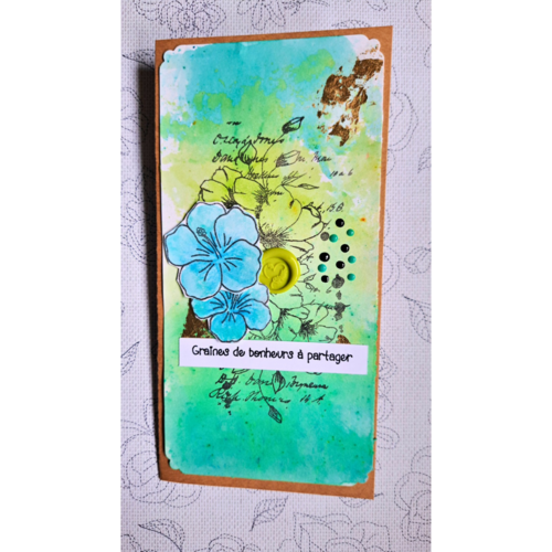 Carte message positif