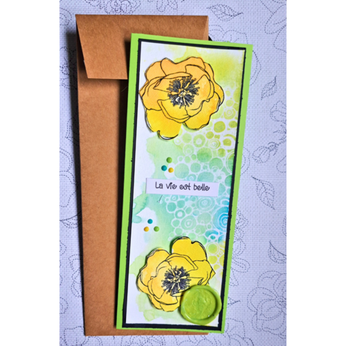 Carte message positif