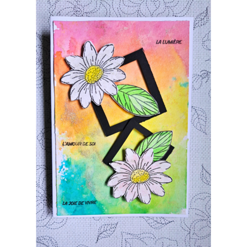 Carte message positif