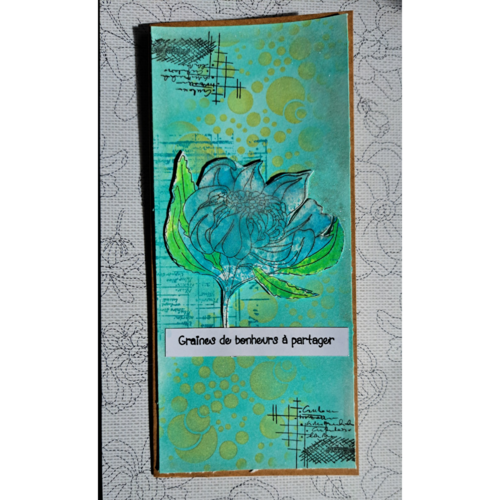 Carte message positif