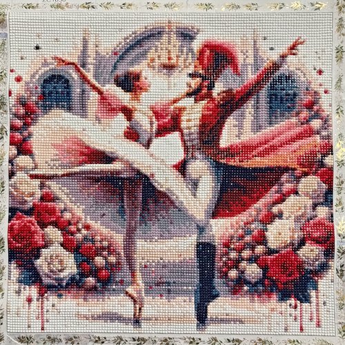 Toile ou tableau danseurs classique diamond painting