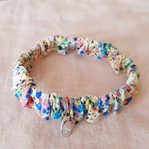 Bracelet élastique liberty of london artiste chouchou pour charm, babiole