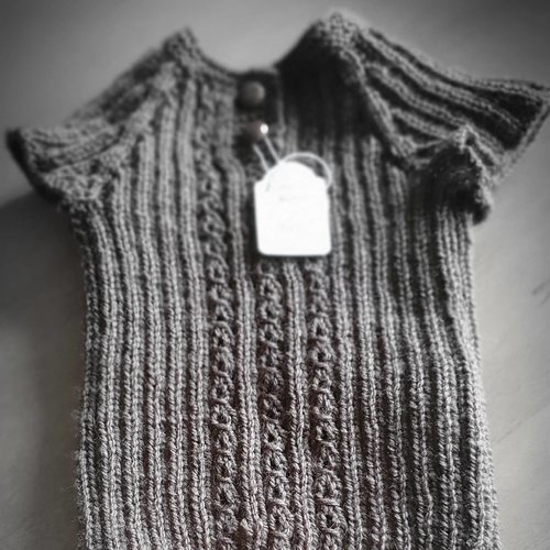 Body bébé tricoté main