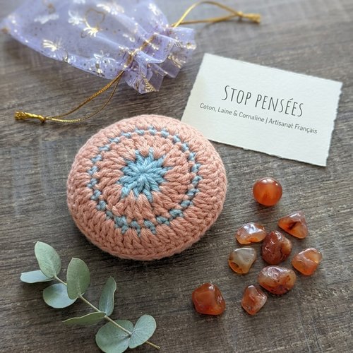 Stop pensées – support de pause mentale -coton-