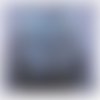 Bloomer pois bleus et beiges, culotte cache couche - tailles 3 mois