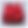 Bloomer rouge cœurs blancs, culotte cache couche - tailles 3 mois