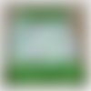 Serviette de cantine modulable à élastique, bavoir maternelle mexicain vert