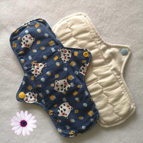 Serviette hygiénique lavable - taille l