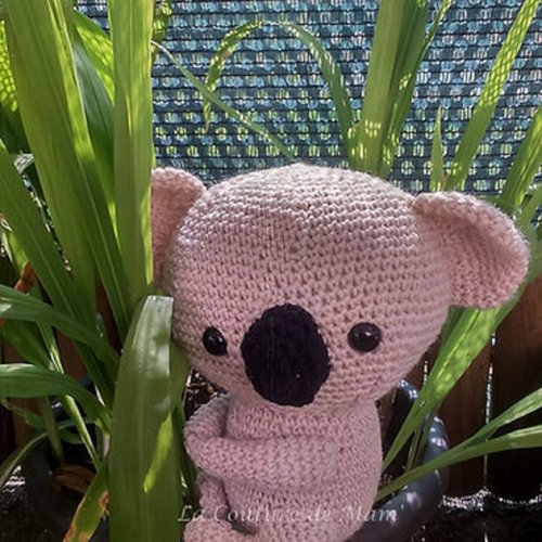 Doudou koala amigurumi